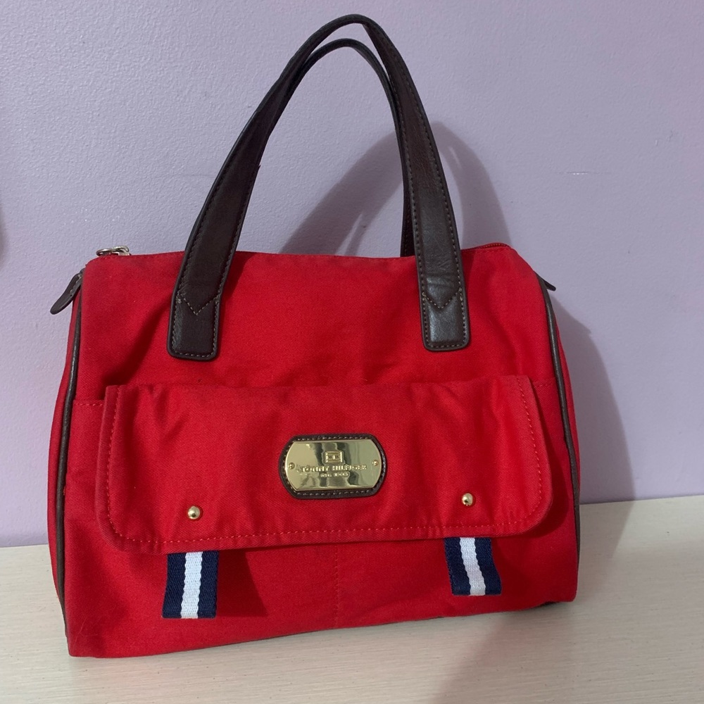 Brand new never worn TOMMY HILFIGER red bag